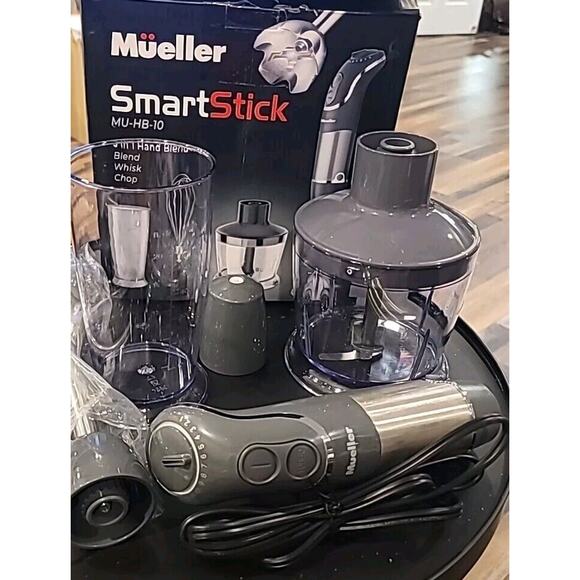 Mueller Smart Stick Food Processor 800W 12 Speed MU-HB-10- Blend, Whisk, Chop - Picture 3 of 7